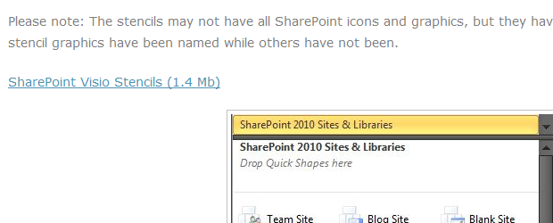 Visio SharePoint 2010 Shapes | Wes Hackett